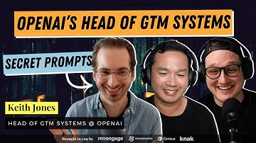 170: Keith Jones: OpenAI’s GTM leader on buying martech with cognitive extraction and ghost stories