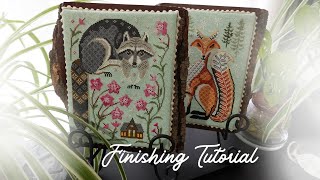 Flosstube #16 (Apr-03-24): Cross-Stitch Finishing Tutorial!