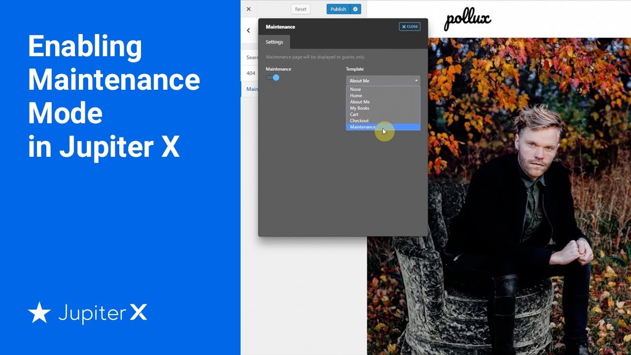 Enabling Maintenance Mode In Jupiter X Wordpress Websites For Businesses Artists Bloggers Shops And More