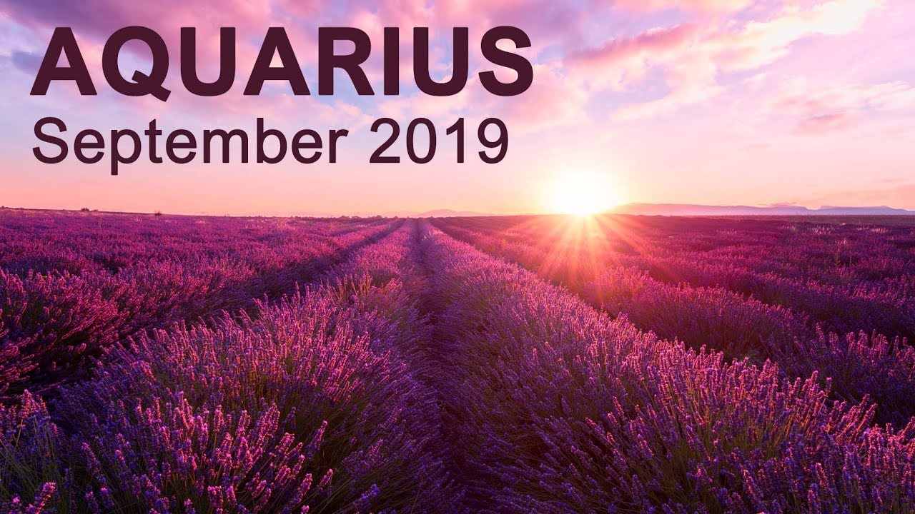 AQUARIUS SEPTEMBER 2019 TAROT  ✨ THE WHEEL OF FORTUNE AQUARIUS! ✨
