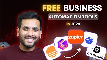 Top 5 FREE Business Automation Tools (Real Use-Cases) !