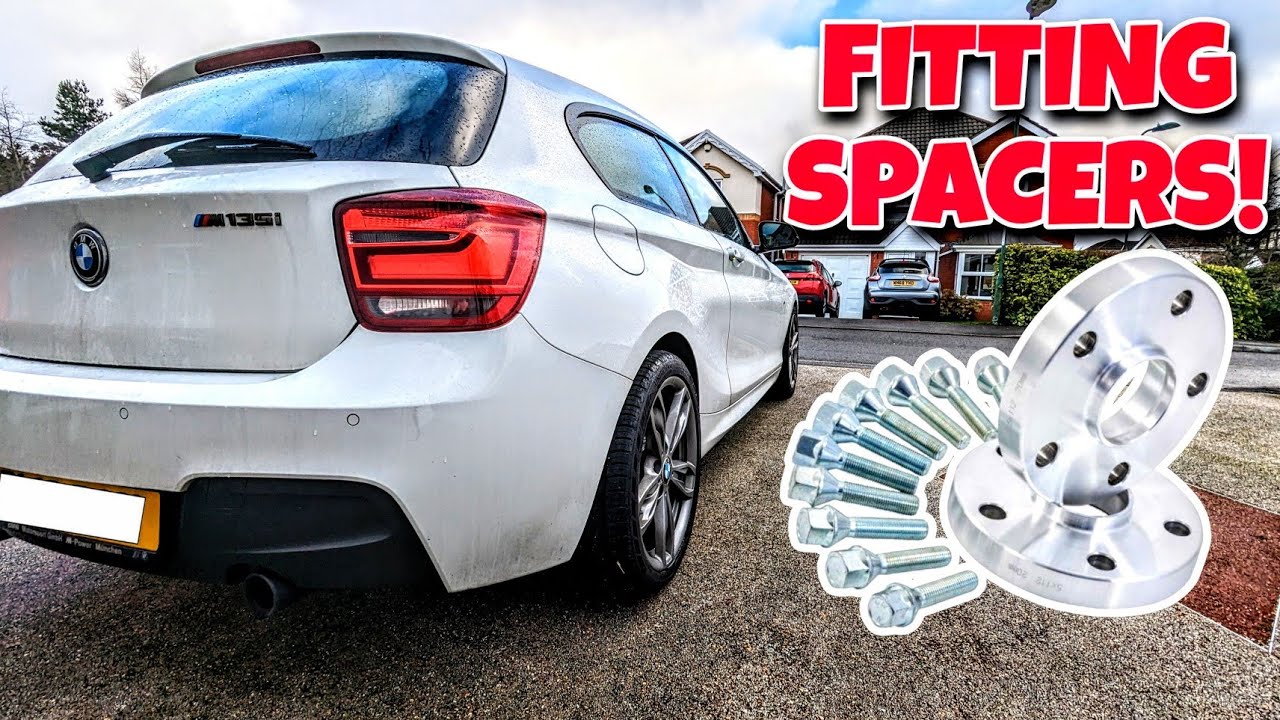 Fitting Spacers To My BMW M135i 15mm Spacers All Round! YouTube