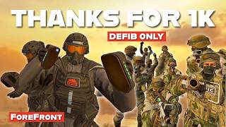 DEFIB JOUSTING in ForeFront VR!  (1K Subscriber Special)