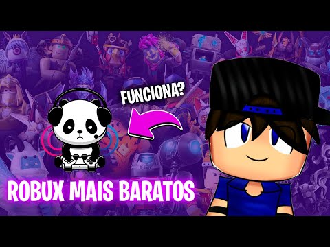 COMO COMPRAR ROBUX COM 85/65% DESCONTO!!! - TOTALMENTE BARATO E CONFIÁVEL ( Roblox) 