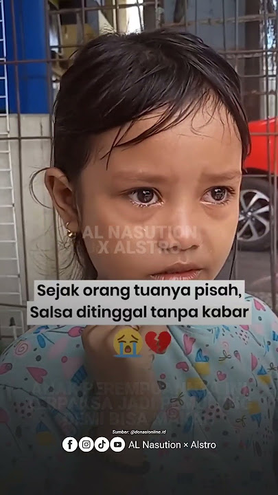 AKIBAT KORBAN PERCERAIAN ORANG TUANYA, Anak Perempuannya Ini Terpaksa Jadi Pemulung Demi Bisa Makan