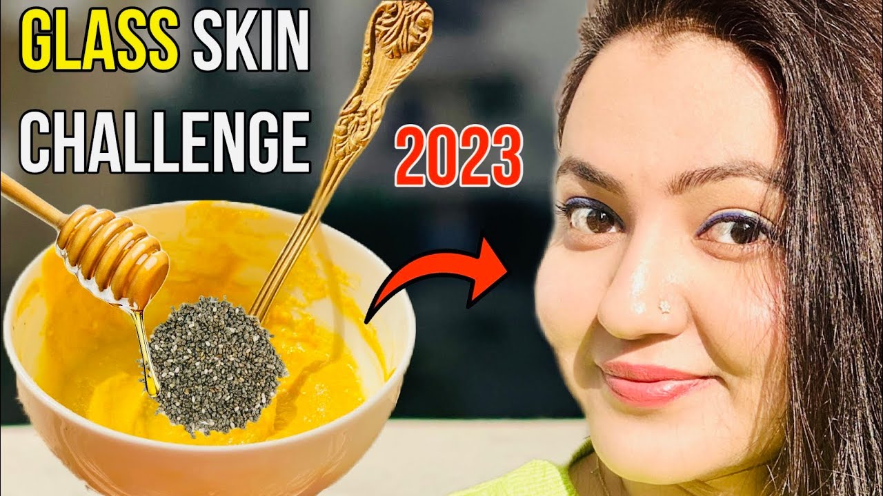 7 Days Glass Skin Challenge (2023) : Promising Crystal Clear Glowing ...