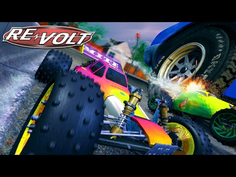 RE-VOLT Classic 3D - Прохождение Single Race - Toy in the hood 2 - 1st
