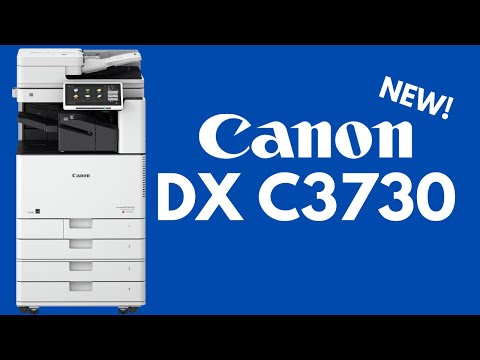 Canon DX C3730i Overview Video - YouTube