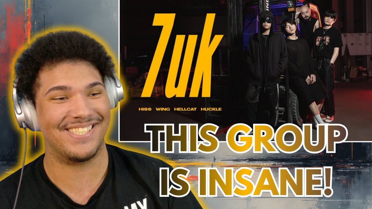 Hiss, Wing, Hellcat, Huckle - 7uk (Официальное видео) (BEATBOX) | Реакция