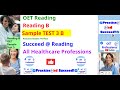 OET Sample Test 3 B Reading