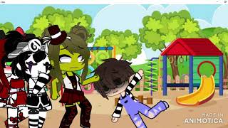 child to adult Gacha club trend FNAF Charlie x Elizabeth Chris x ...