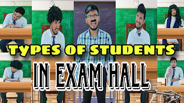 Types Of Students In Exam Hall | Comedy Video | Asif Dramaz