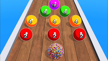 2048 Colors Ball Run 💸🎱❤️MAX LEVELS!! All Levels Gameplay Walkthrough Android, iOS NEW UPDATE