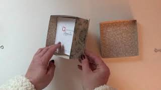 Desk top Zentangle Tile dispensers