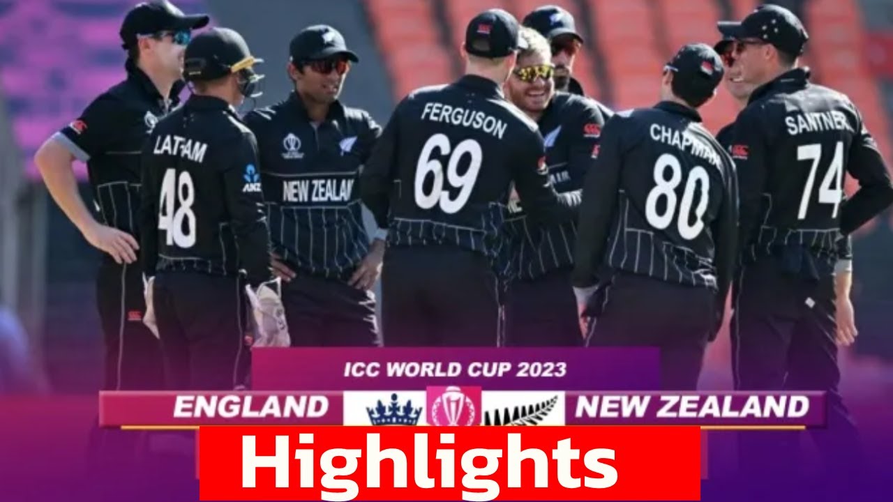 England vs New Zealand Highlights : ENG vs NZ World Cup 2023 Highlights ...