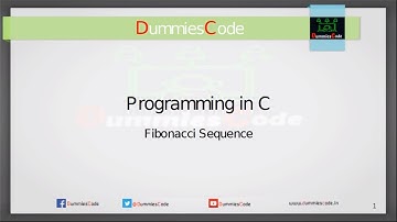 Fibonacci Sequence using Recursive Functions in C Programming -- DummiesCode