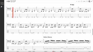 Papa Roach - Never Enough (BASS TAB PLAY ALONG)