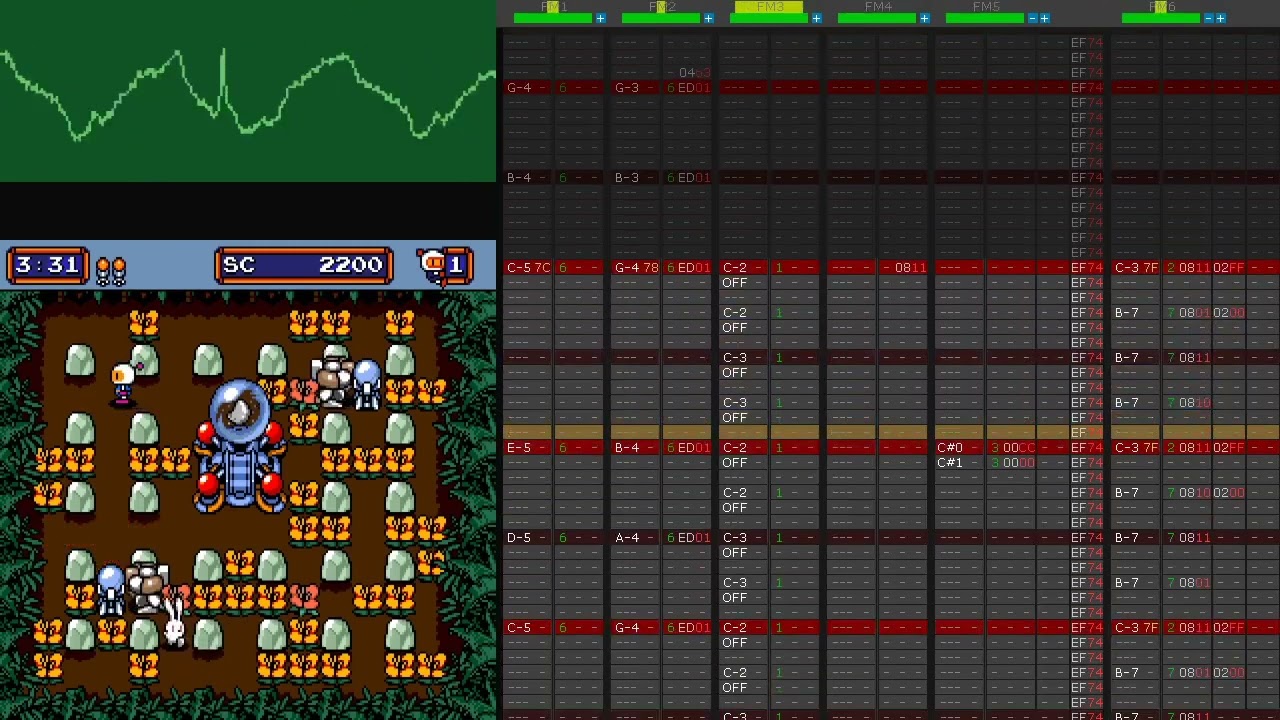 Bomberman '94 - Jammin' Jungle (Sega Genesis Cover)