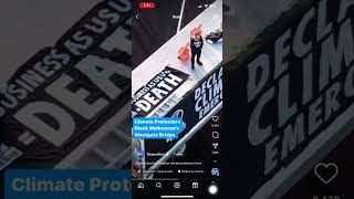 Extinction Rebellion Climate Protest - Blockade