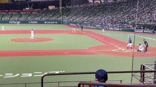 2021年6月11日 佐々木健投手デビュー戦