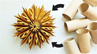 Amazing Toilet Paper Rolls Craft Idea | Cheap and Easy Home Decor DIY | Beautiful Decoration ♻