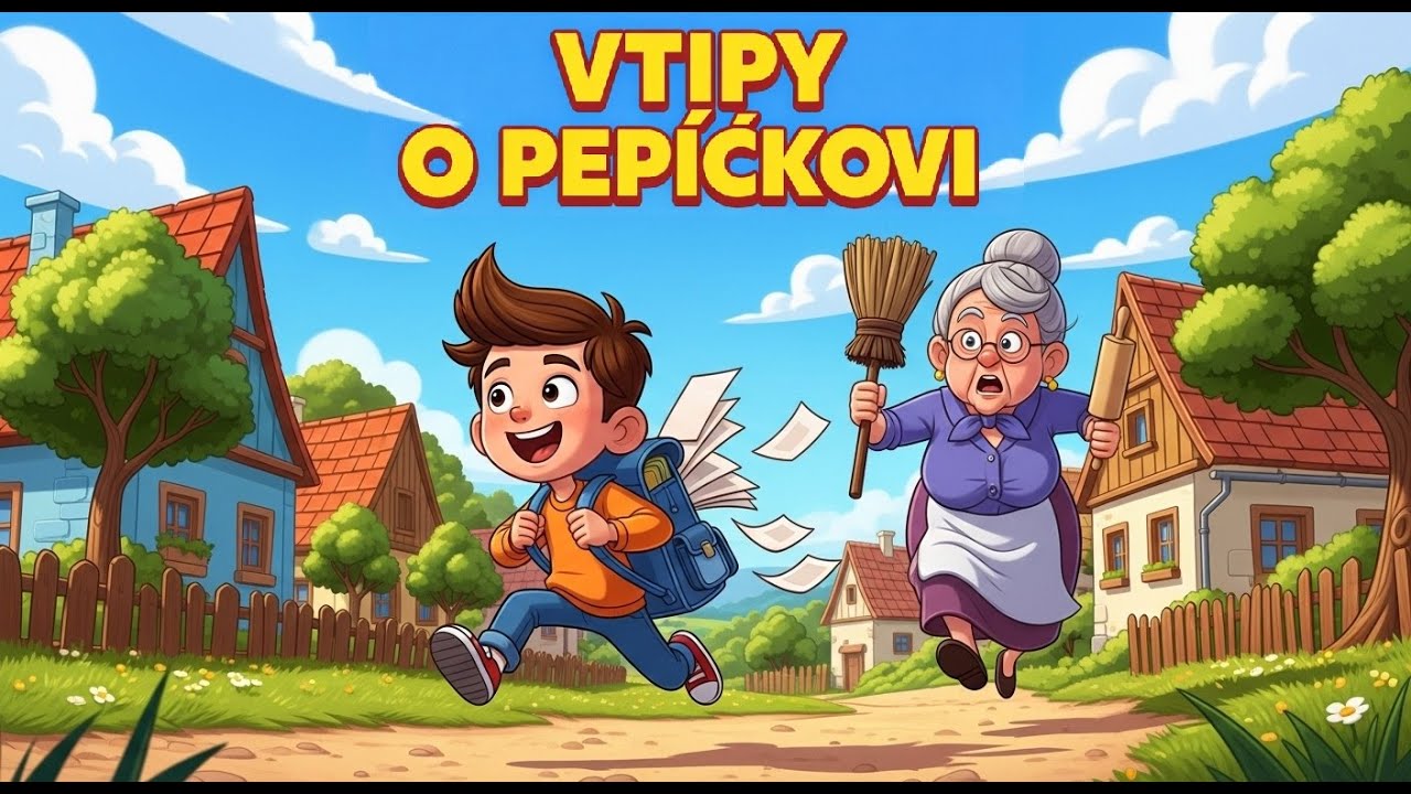 Pepíček v akci 😆 Nejvtipnější české vtipy!