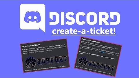HOW TO create a ticket on Discord! | Bear Mountain | DayZ