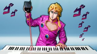 I, Giorno Giovanna, have a PIANO and a LASER Resimi