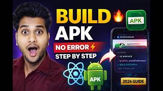 How to Build React Native APK in 10 Minutes (Step by Step) | #reactnative #apk #build