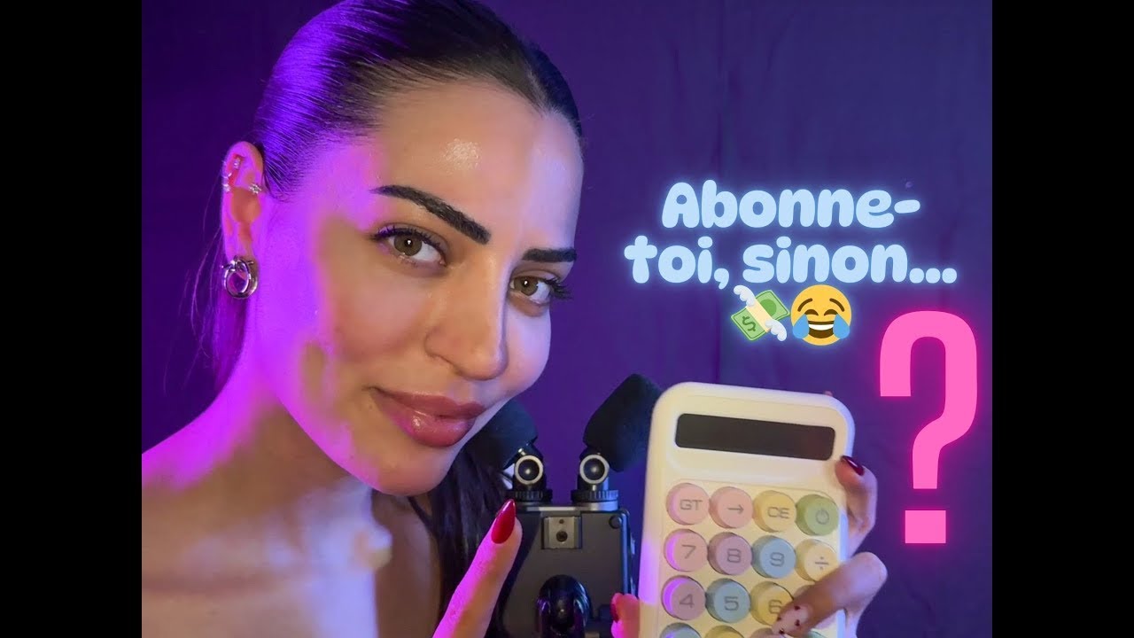 ASMR Français | Calculatrice & Chuchotements Pour Ta Détente 🧮 (Intrigant !)