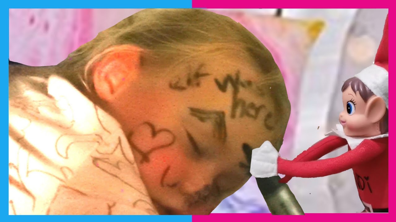 Elf on the shelf, Day 6 - Face Drawings | kids videos for kids - YouTube