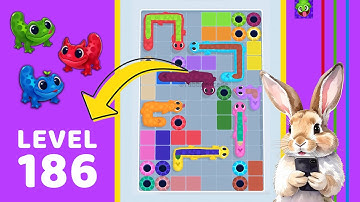 Gecko Out Level 186 Solution Walkthrough