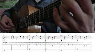 Billie Eilish - Six Feet Under | Fingerstyle TABS Guitar Lesson (Tutorial) How to play Billie Eilish