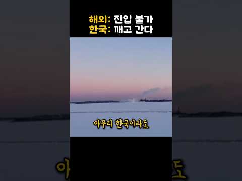 한국이 크리스마스에 휴가도 반납한채 남극 얼음을 깨고 나타나자 충격적인 반응