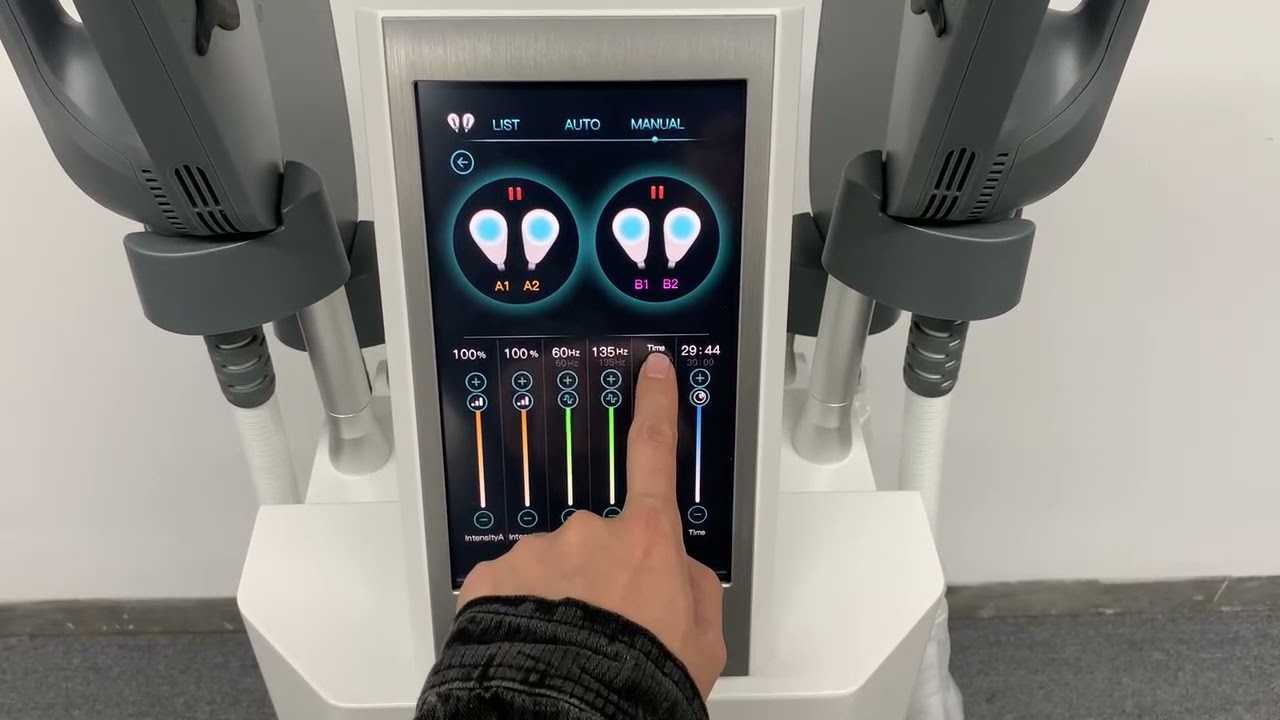 Emslim machine with EMS | Build muscle and burn fat | MTS