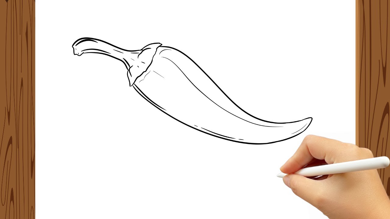 How to Draw Red Pepper