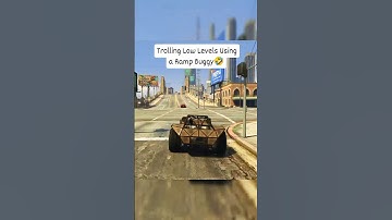 Trolling Low Levels Using a Ramp Buggy 🤣 #shorts #gta #gta5 #gtaviral