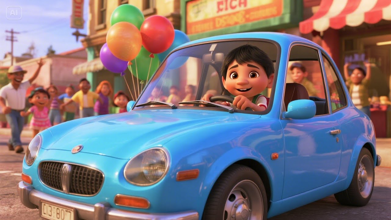 Zooming Cars Song — Vroom Around Town! | Lively Car Song for Toddlers | Exciting Vehicle Rhyme