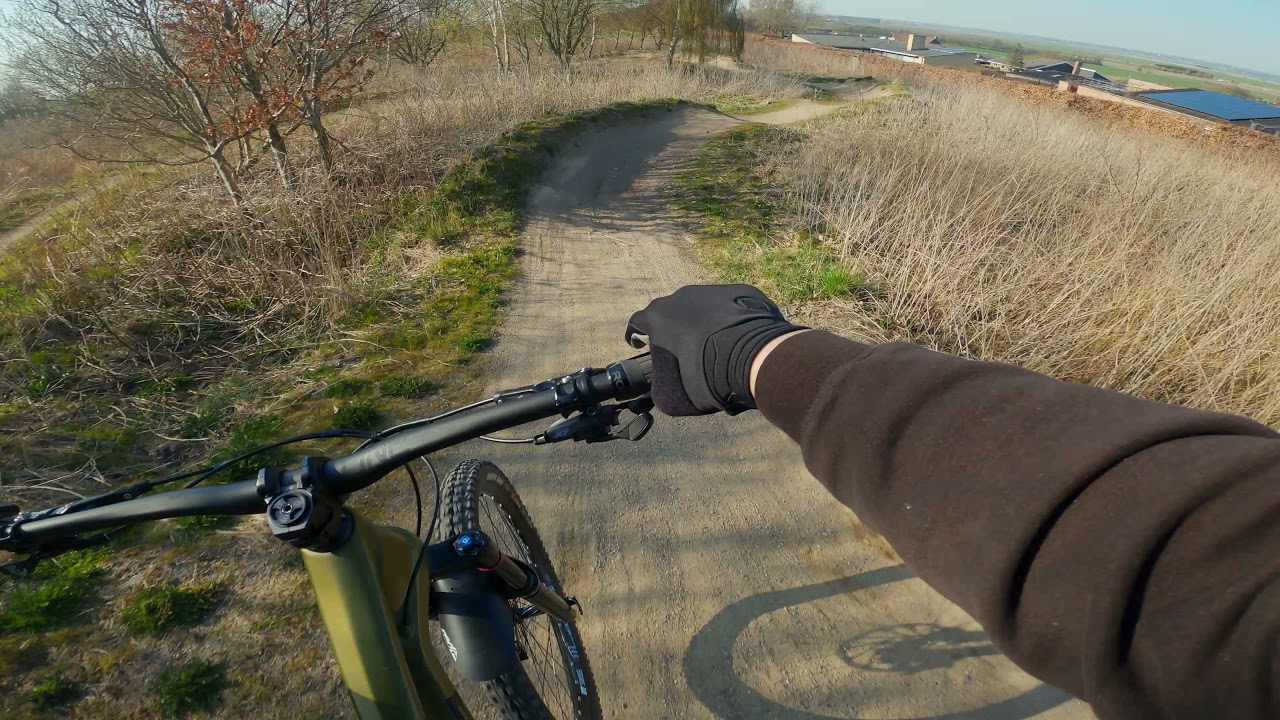 Hop linje Troldhøjsporet  (Storvorde) April 2021