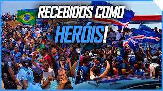 SELEÇÃO DE CABO VERDE TEM RECEPÇÃO HISTÓRICA APÓS COPA DO MUNDO!
