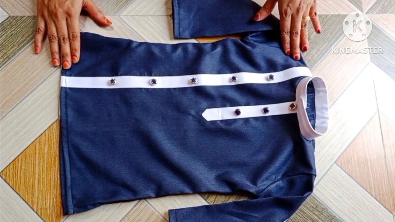 2-se-3-sal-ke-bacche-ke-liye-pathani-kurta-cutting-and-stitching-full