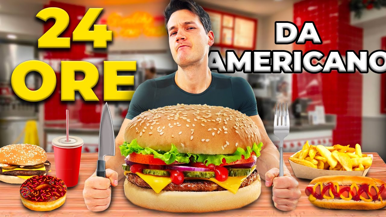 MANGIO 24H COME UN AMERICANO A LOS ANGELES