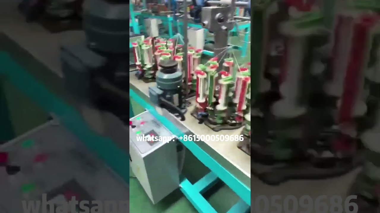 Machine Cable Braiding Machine High Quality Flat Belt/Wire /Rope/Cable Braided Rope Making Machine