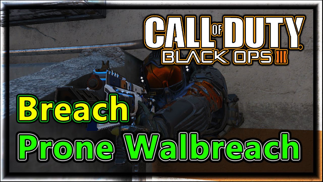 COD BO3 Glitches - Prone Wallbreach Glitch on Breach - Best Hiding Spot (Black Ops 3 Glitches)