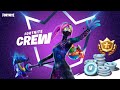 NEW MONTHLY FORTNITE SUBSCRIPTION! Monthly Skin, 1K V-Bucks AND The Battle Pass! (FORTNITE CREW)