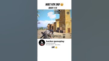 Wait for end 🤯 @BattlegroundsMobile_IN  #bgmi #bgmihighlights #viralshort #gamingshorts #trending