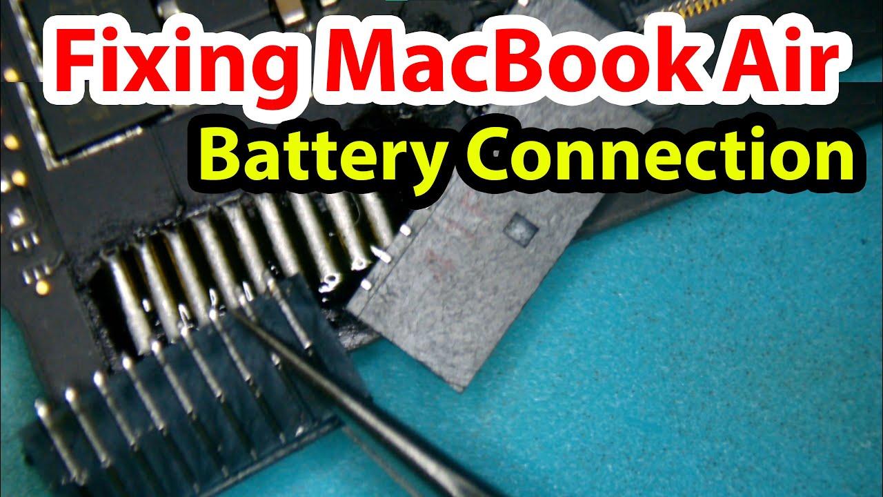 Original for Macbook Air A1369 A1466 Battery Connector Soldered in