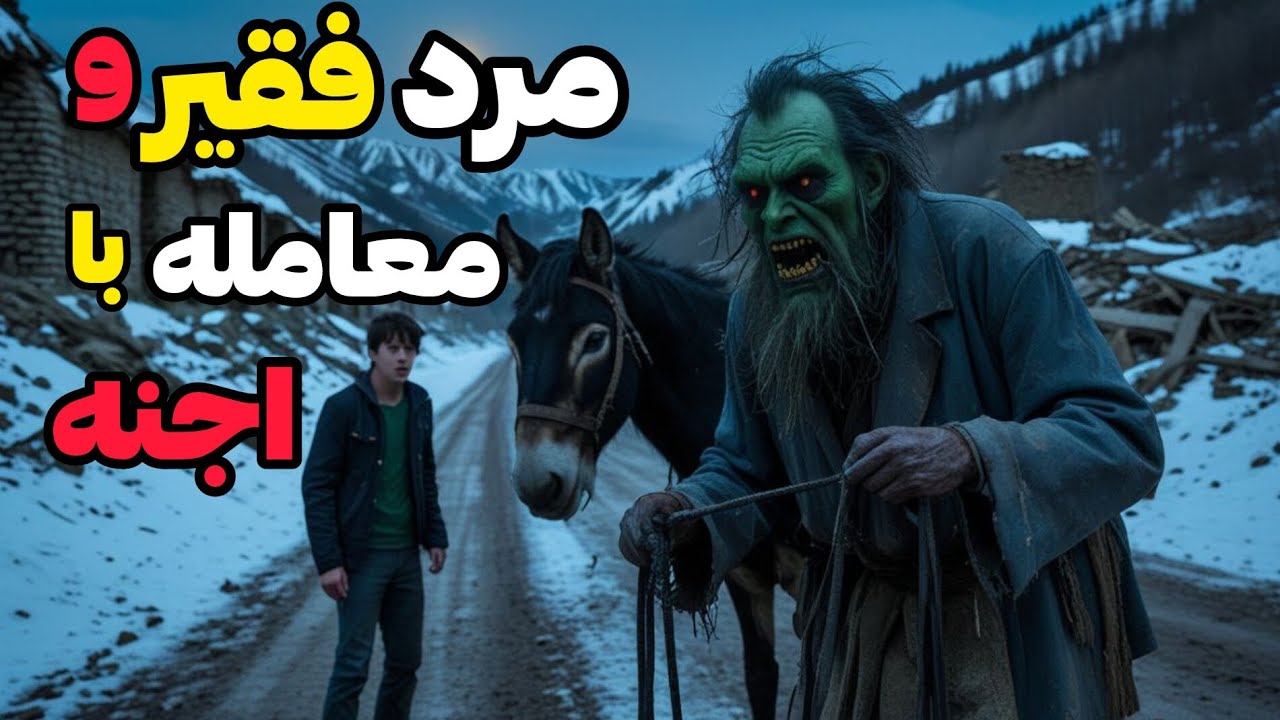 داستان ترسناک مرد فقیر و معامله با اجنه: در راه روستای متروکه گرفتار اجنه...