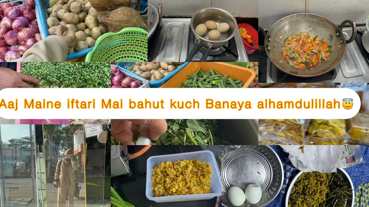 Aaj mai Iftari mein Bahut Kuchh Banaya alhamdulillah ￼😇