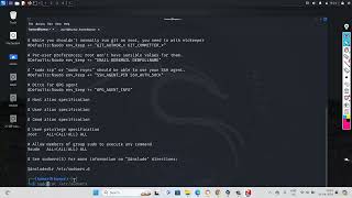 69 Configure superuser access in Kali Linux